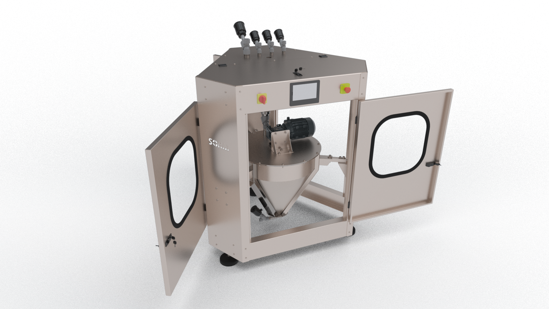 SORM Mix&Go | Tartımlı Karışım Sıvı Dolum Dozajlama Makinesi