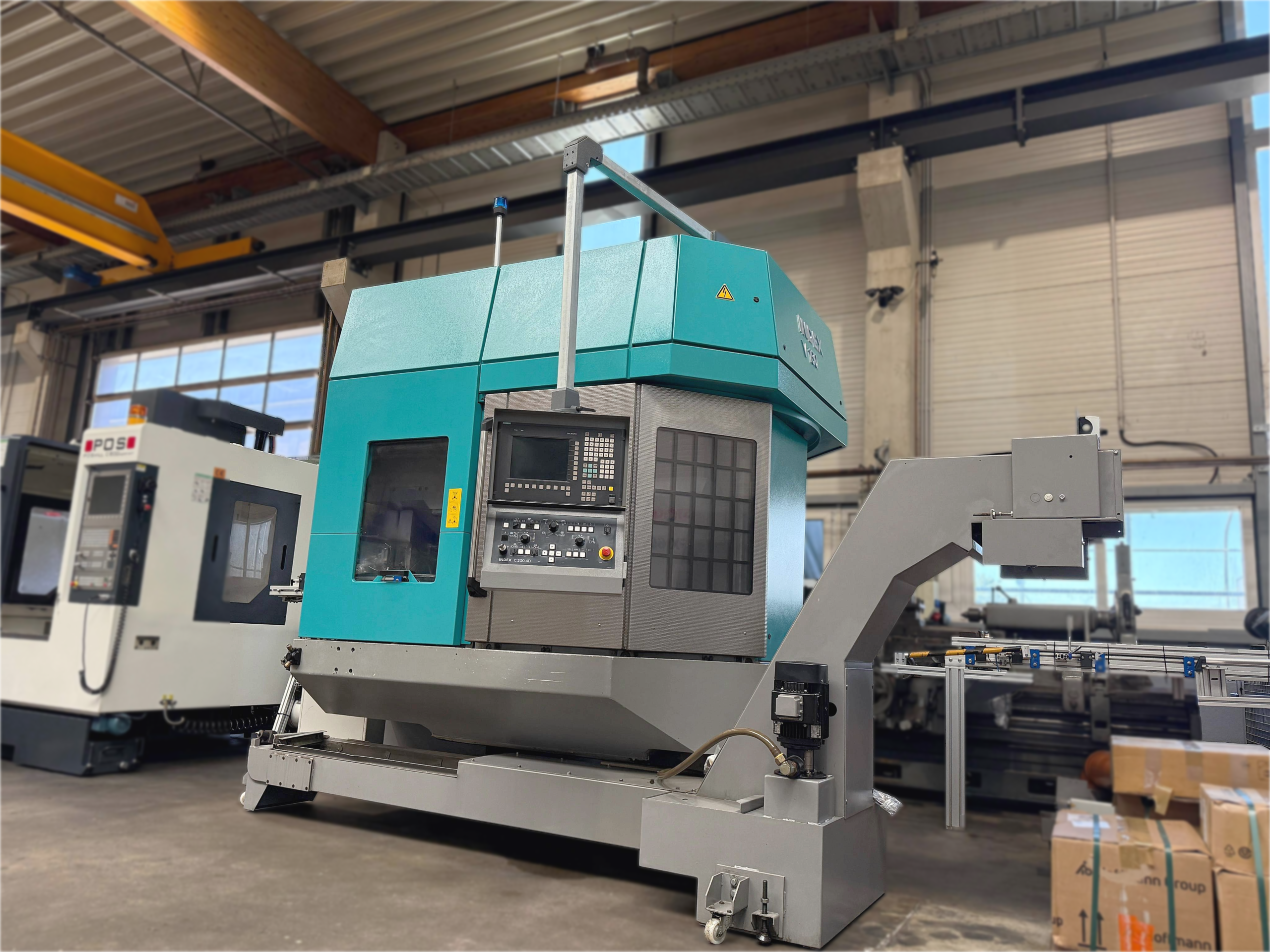 INDEX V160C | CNC DİKEY TORNA VE FREZE